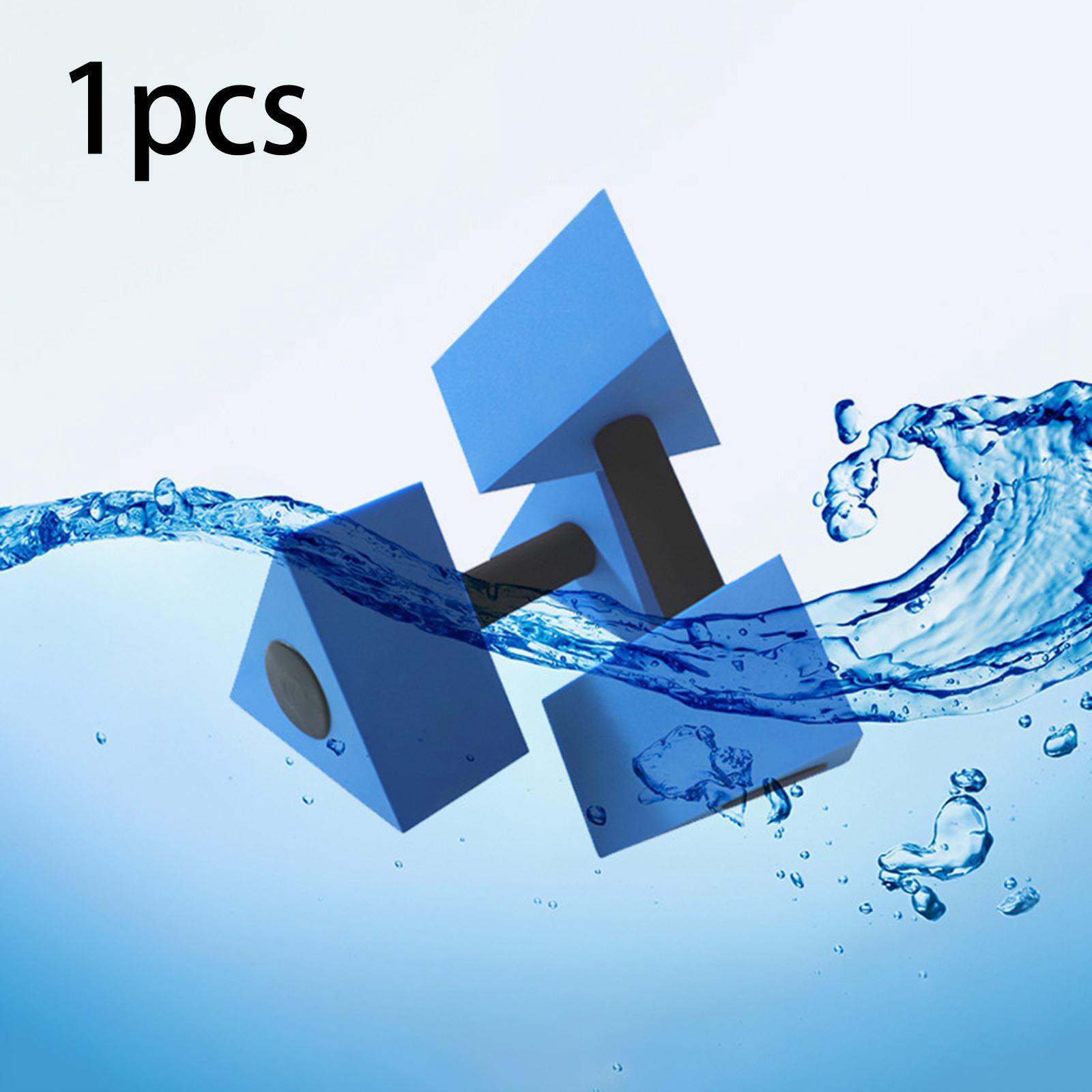 Aquatic Dumbbell Triangle Water Dumbbells EVA Aquatic Exercise Dumbbells High Buoyancy Swimming Barbell Hand Bar for Water Aerobics Workouts