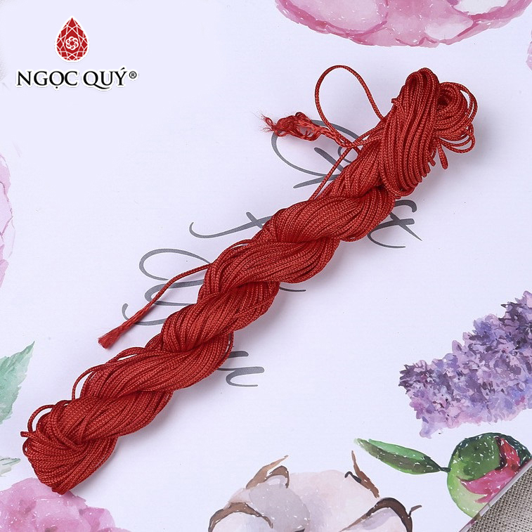 Bó dây vải dù thắt vòng tay handmade loại 1,5mm bó 10m - Ngọc Quý