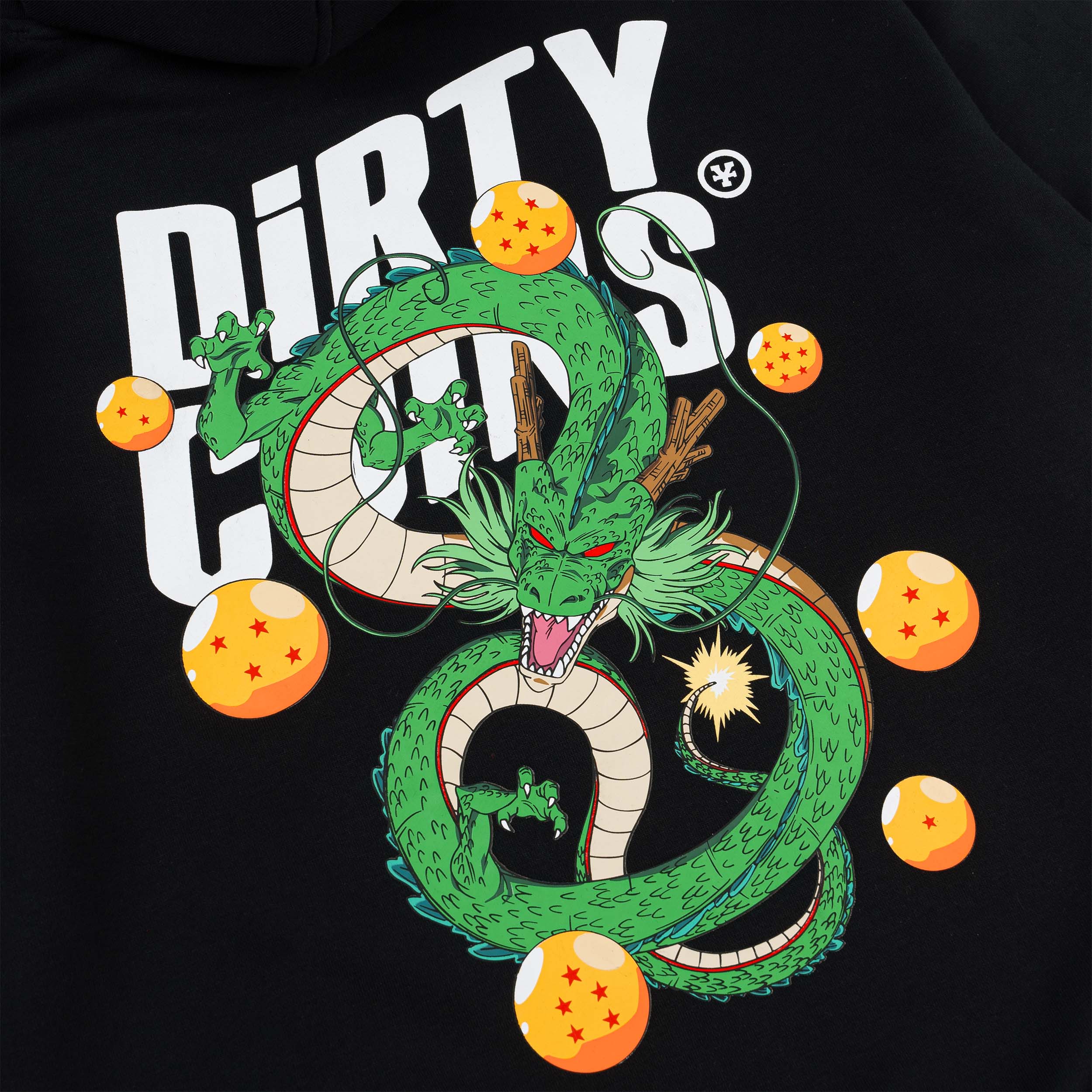 Áo Thun DIRTYCOINS | DRAGON BALL Z Shenron Hoodie - Black