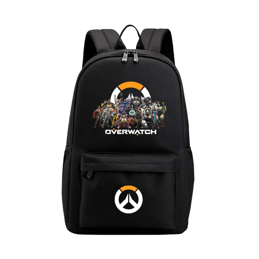 Balo game Overwatch chất liệu vải cao cấp bền đẹp, kiểu dáng thời trang hiện đại