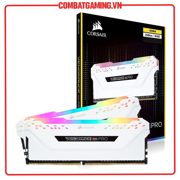 Ram Corsair Vengeance Pro RGB DDR4 16GB Bus 3200MHz (2x8GB) - Hàng Chính Hãng