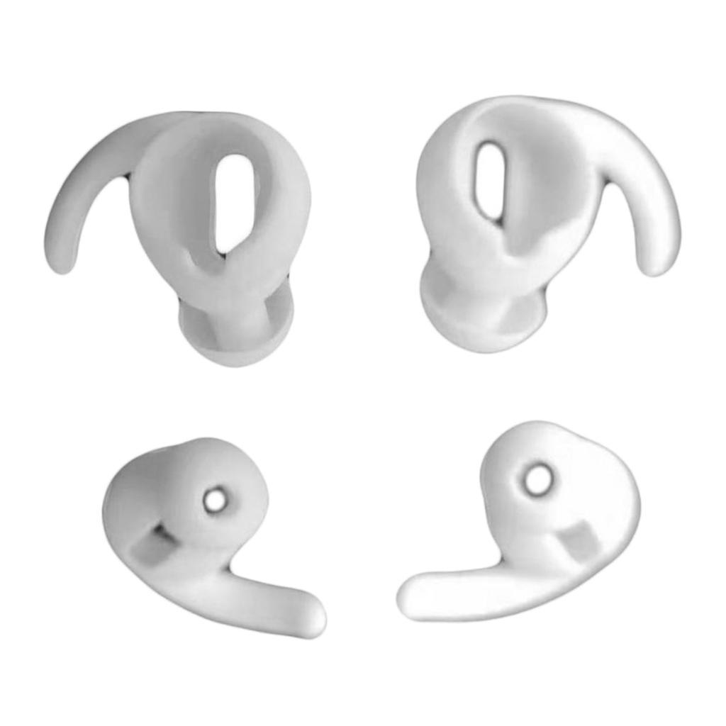 Earphone Cover Earbuds In-ear Tips Earmuffs w/ Case for White