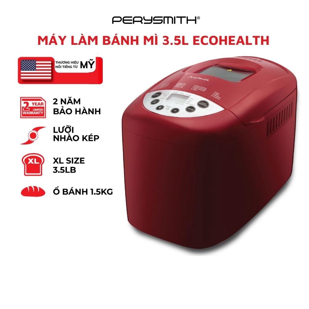 Máy làm bánh mì tự động 3,5 lít PerySmith PS3500 - Hàng chính hãng