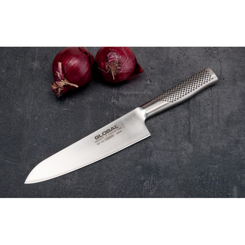 Dao bếp Nhật cao cấp Global GF33 Chef - Dao thái thịt cá - Dao bếp Nhật chính hãng
