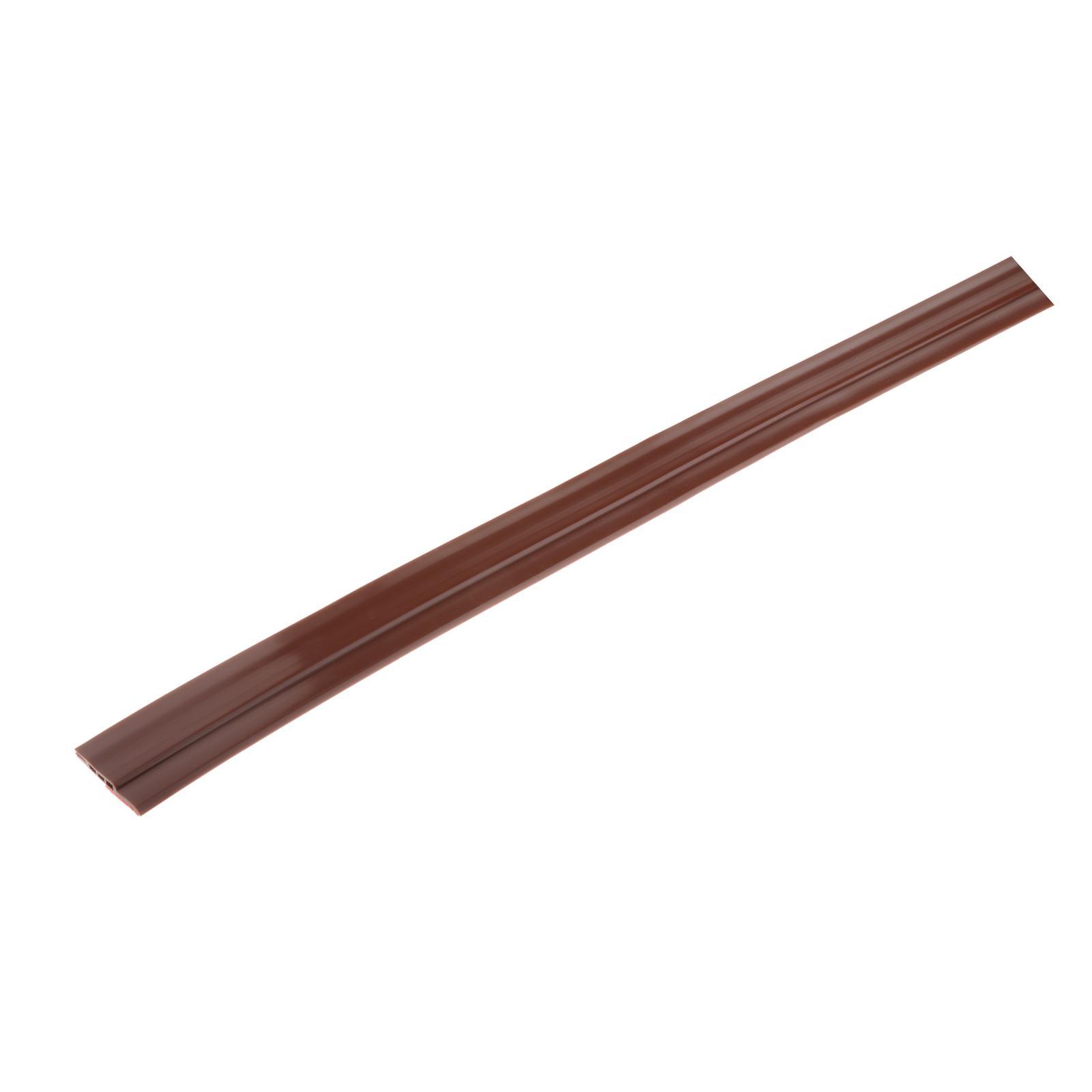 Adhesive Weather  Under Door Draft Stopper Brown 50mm