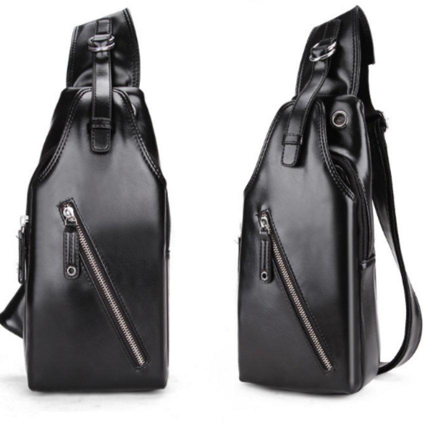 Bộ Đôi Túi Da Đeo Chéo Và Ví Nam Dáng Dài 968431-2