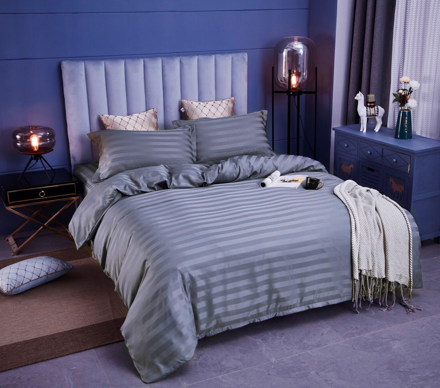 Bộ Chăn Ga Gối Cotton 3F Cao Cấp Mã FF07