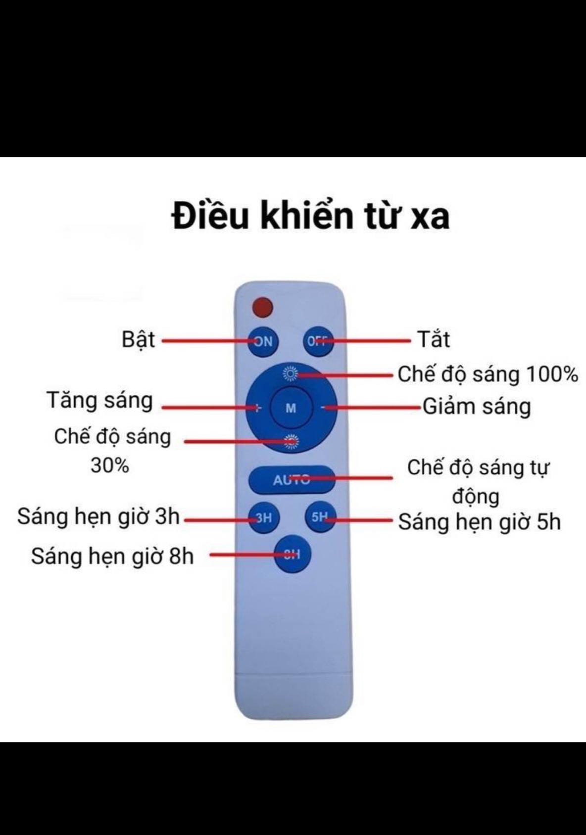 Đèn Năng Lượng Mặt Trời Đèn Pha vỏ nhôm chống nước 60W 100W 200W 300W 500W