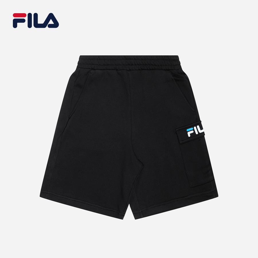 Quần ngắn thời trang unisex Fila Regular Small Logo - FW2HPF1043X-BLK