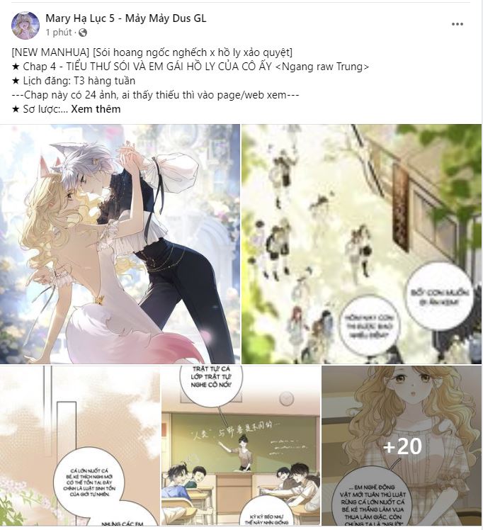 tiểu thư sói và em gái hồ ly của cô ấy chapter 4 1