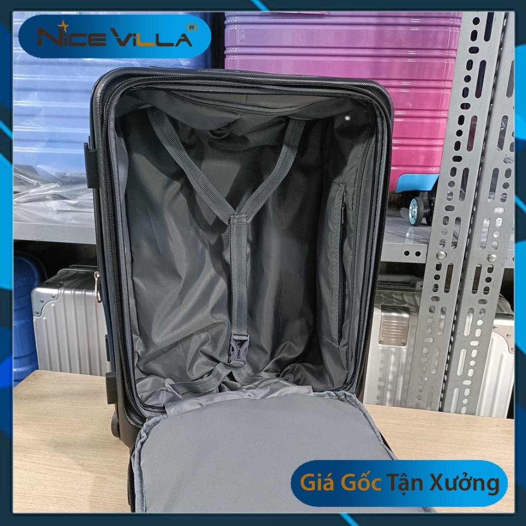 Vali Doanh Nhân Size 20inch NiceVilla Dây Kéo Mở Rộng