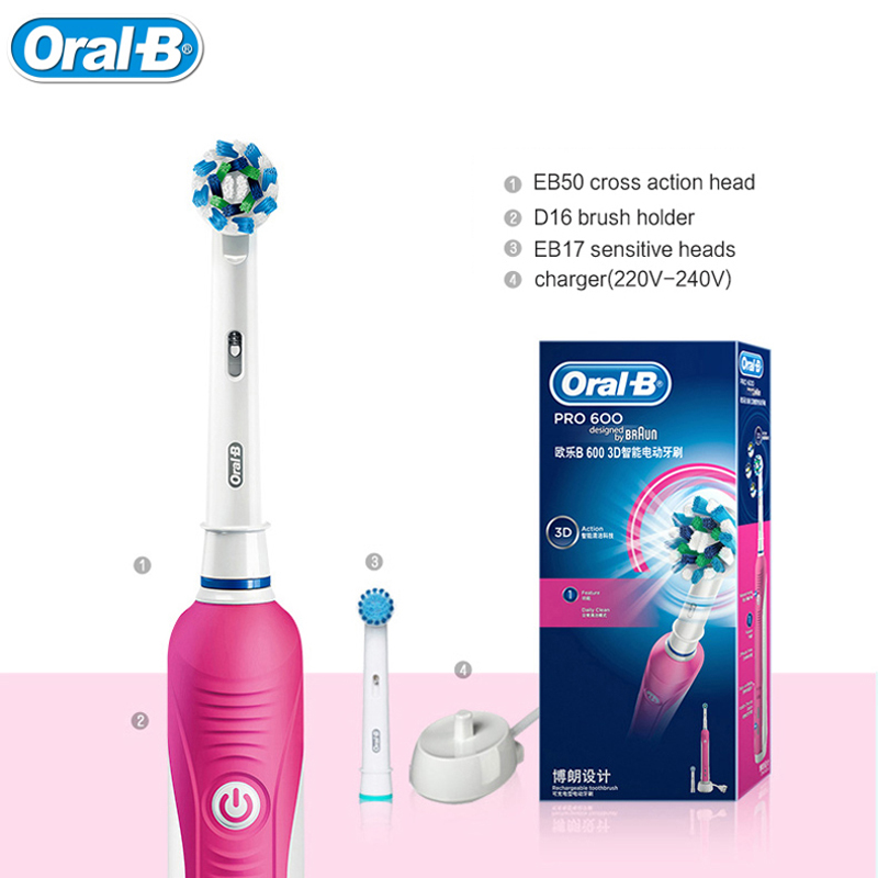 Bàn chải đánh răng điện Oral B Pro600