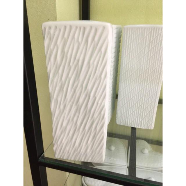 Lọ hoa 3D dáng miệng vuông