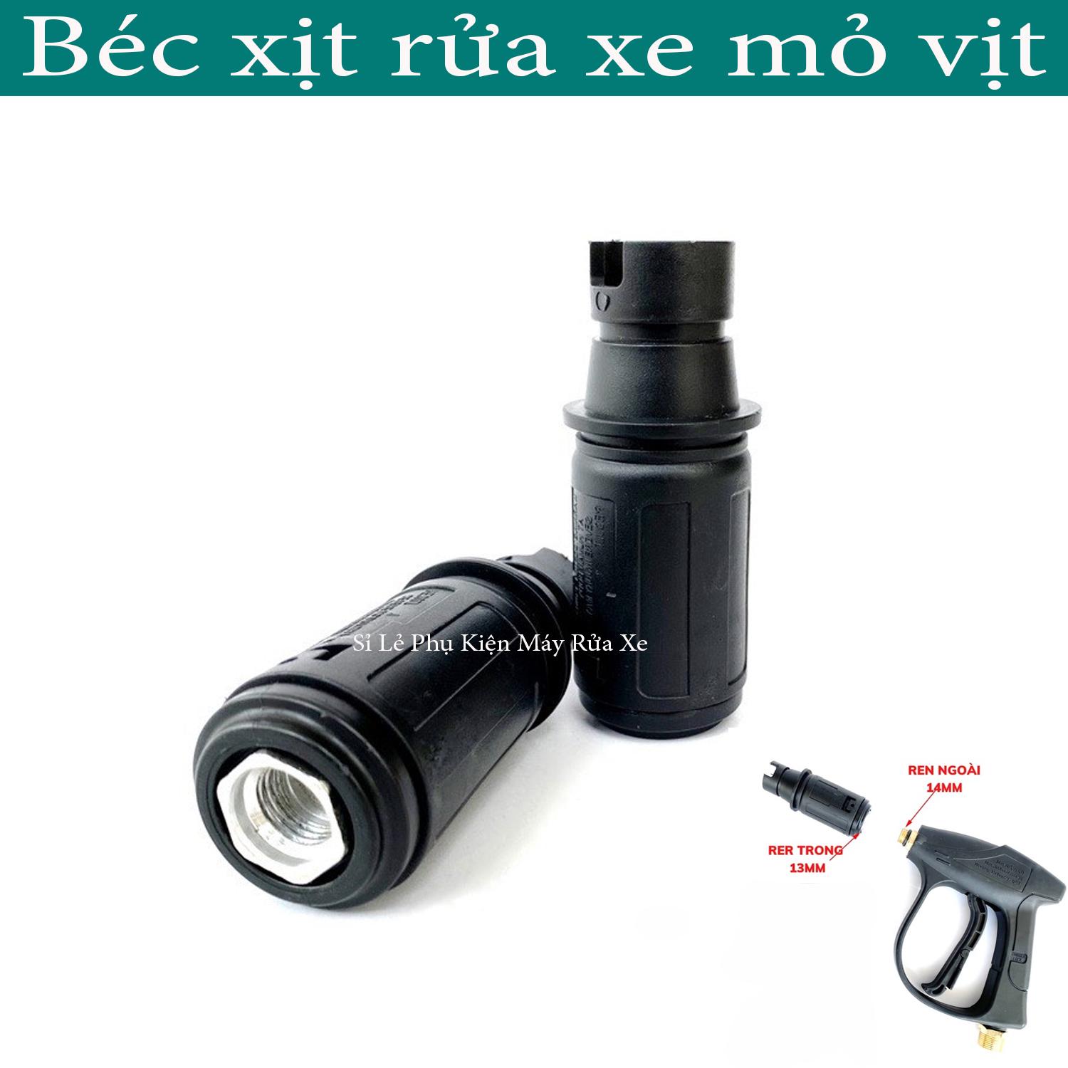 Béc xịt rửa xe mỏ vịt - đầu chỉnh tia nước của súng xịt rửa xe mini gia đình, máy rửa xe cao áp