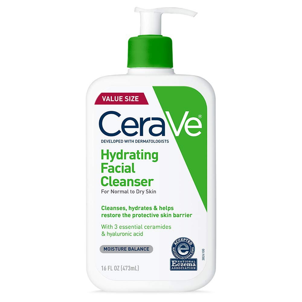 Sữa Rửa Mặt Dành Cho Da Thường Và Da Khô CeraVe Hydrating Cleanser  473ml