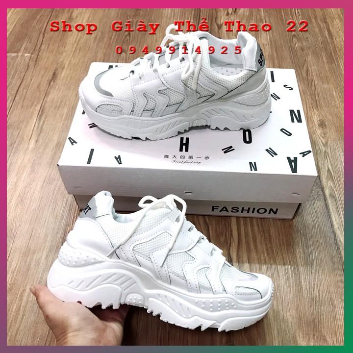  GIÀY SNEAKER NỮ THỜI TRANG THỂ THAO