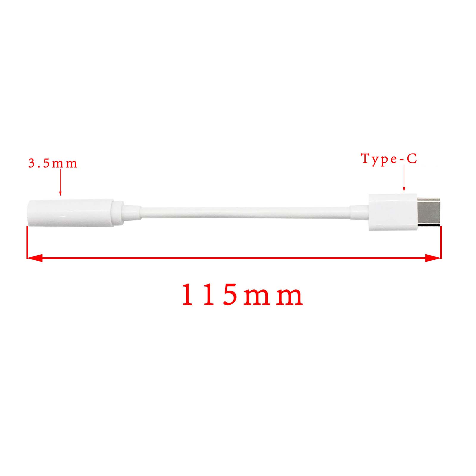 Cáp Chuyển Đổi USB Type-C Sang Jack 3.5 mm Cho Tai Nghe, Headphone jack; Dành Cho cho Samsung Galaxy S20, iPad Pro... - Hàng Nhập Khẩu