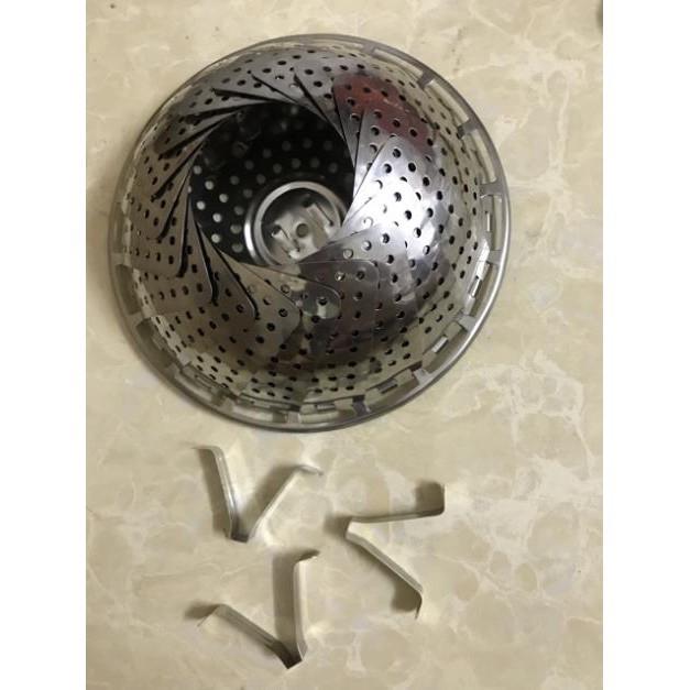 Vỉ Hấp Inox Cao Cấp, Xòe Cánh, 3 Chân Vừa Mọi Kích Thước