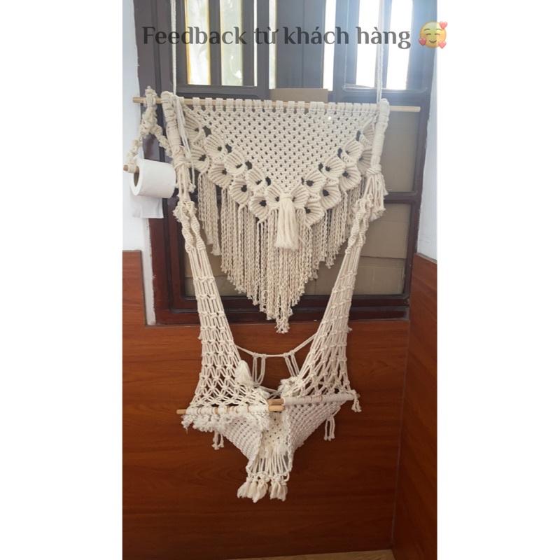 Dây thừng macrame se cotton, dây thừng trang trí