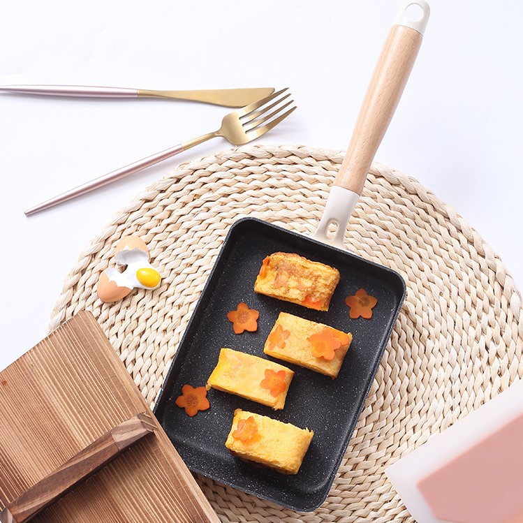 Chảo Chiên Trứng Cuộn, Trứng Rán Tamagoyaki đáy từ