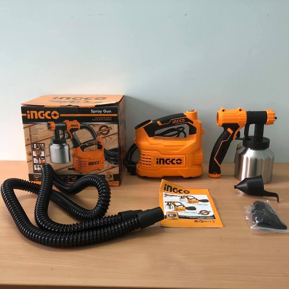 MÁY PHUN SƠN BÌNH NHÔM 500W INGCO SPG5008-2 - HÀNG CHÍNH HÃNG