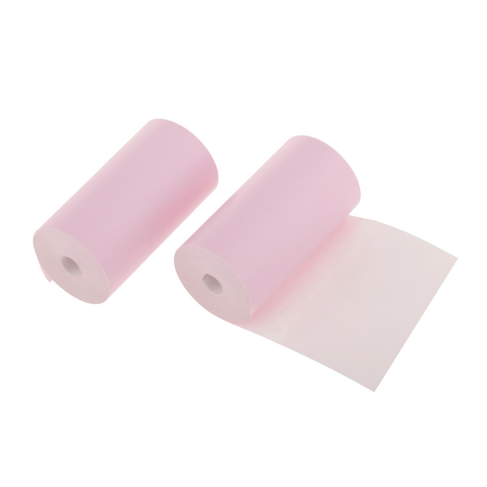 5pcs Colored Printing Paper Roll Thermal  Portable 57x30mm