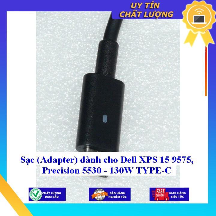 Sạc (Adapter) dùng cho Dell XPS 15 9575, Precision 5530 - 130W TYPE-C - Hàng Nhập Khẩu New Seal