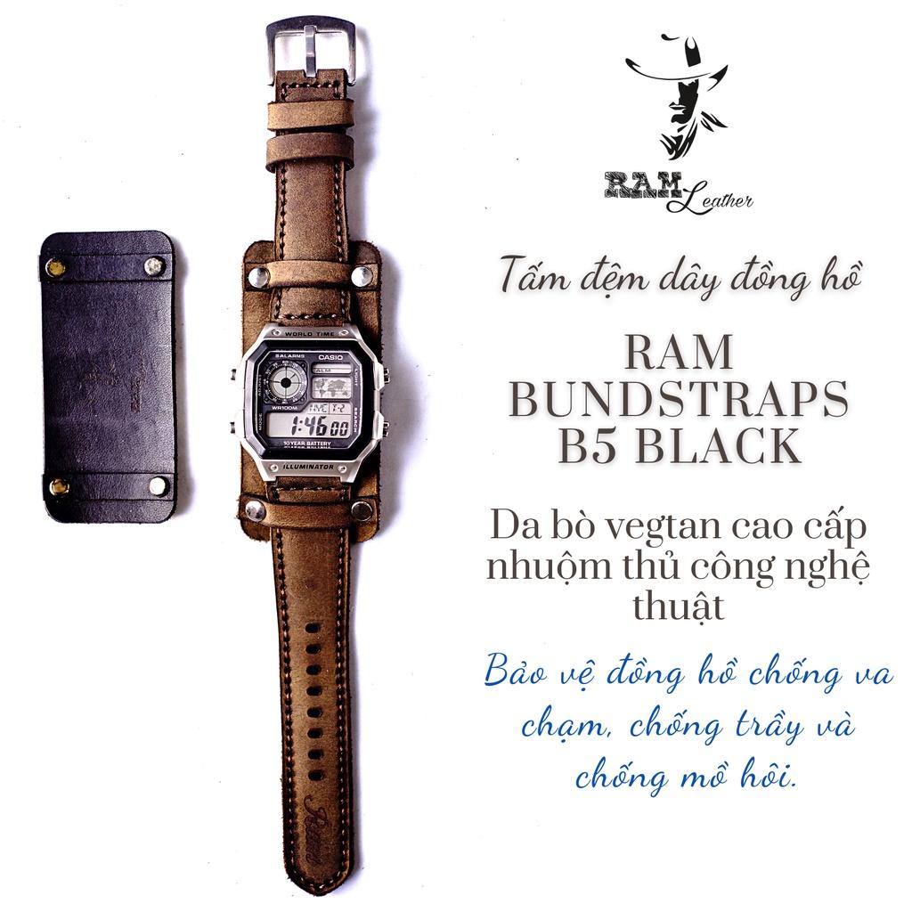 Tấm Bundstrap da bò vegtan B5 - RAM