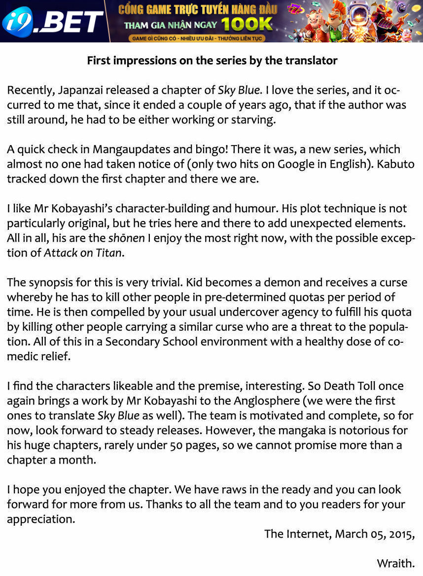 satsui no senki chapter 1.2 66