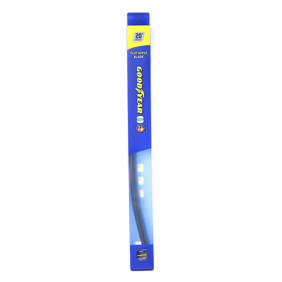 Gạt Mưa Không Xương GOODYEAR GY-5865 (18 Inch/450 mm) Chân Cài Đa Năng Lắp Được Nhiều Dòng Xe Đặc Biệt - Nhập Khẩu Chính Hãng