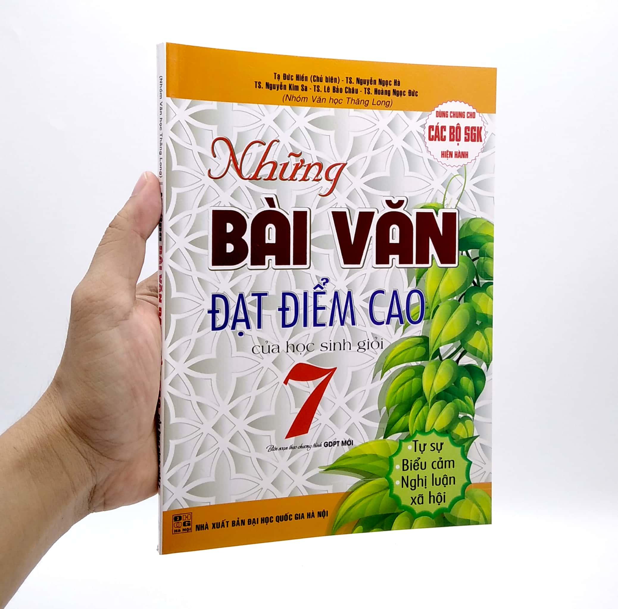 Những Bài Văn Đạt Điểm Cao Của Học Sinh Giỏi Lớp 7
