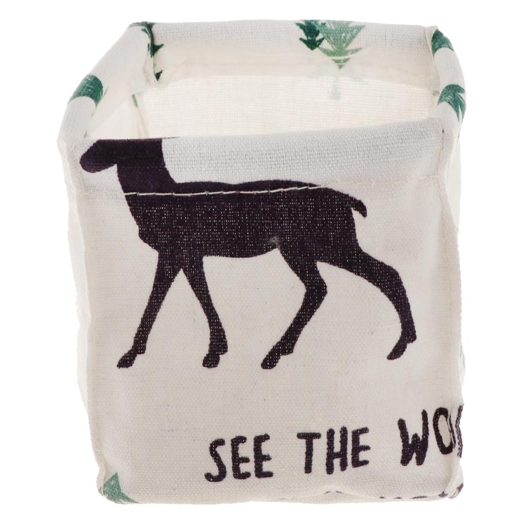 Foldable Desktop Organizer Cabinet Toys Snacks Storage Container Basket