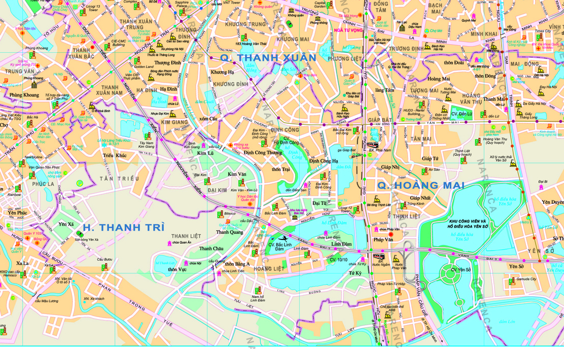 Du Lịch và Quy Hoạch Hà Nội khổ A1