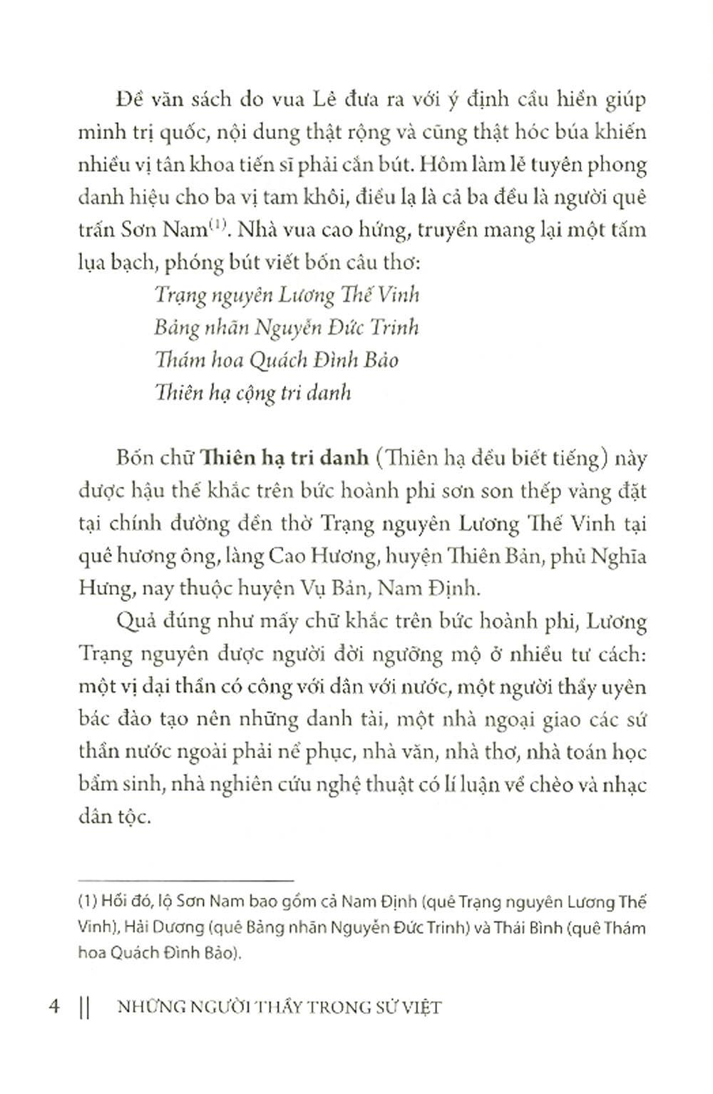 Những Người Thầy Trong Sử Việt - Tập 2