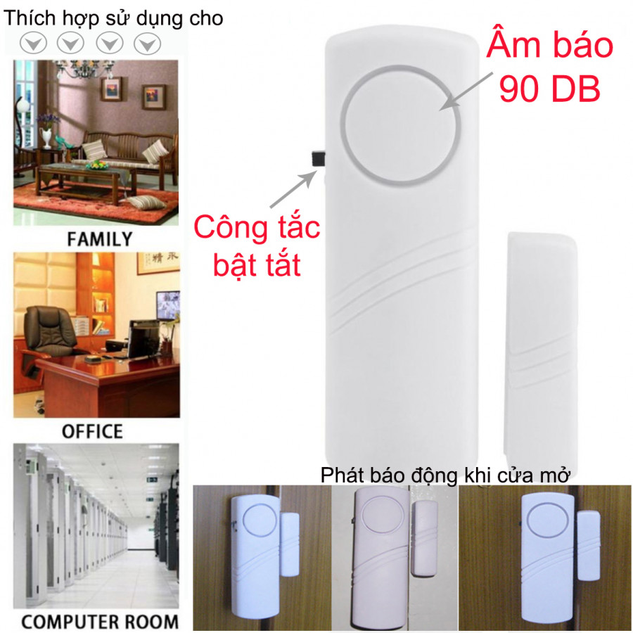 Báo động cửa mở chống trộm