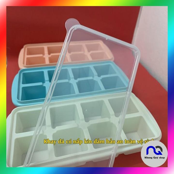 Khay đá có nắp 8 viên nhựa Việt Nhật (MS:6932) - 01266
