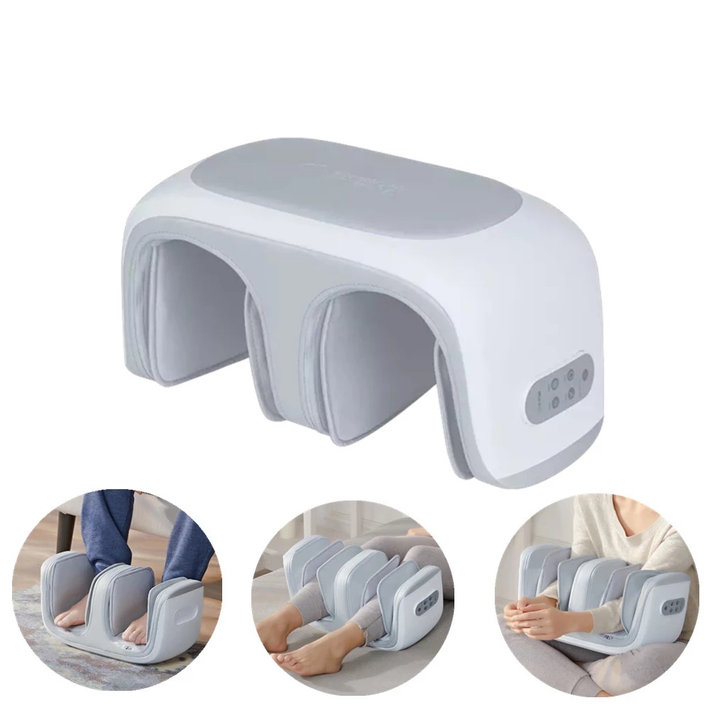 Máy massage đầu gối và chân đa năng Momoda SX383, 6 túi khí hoạt động êm ái