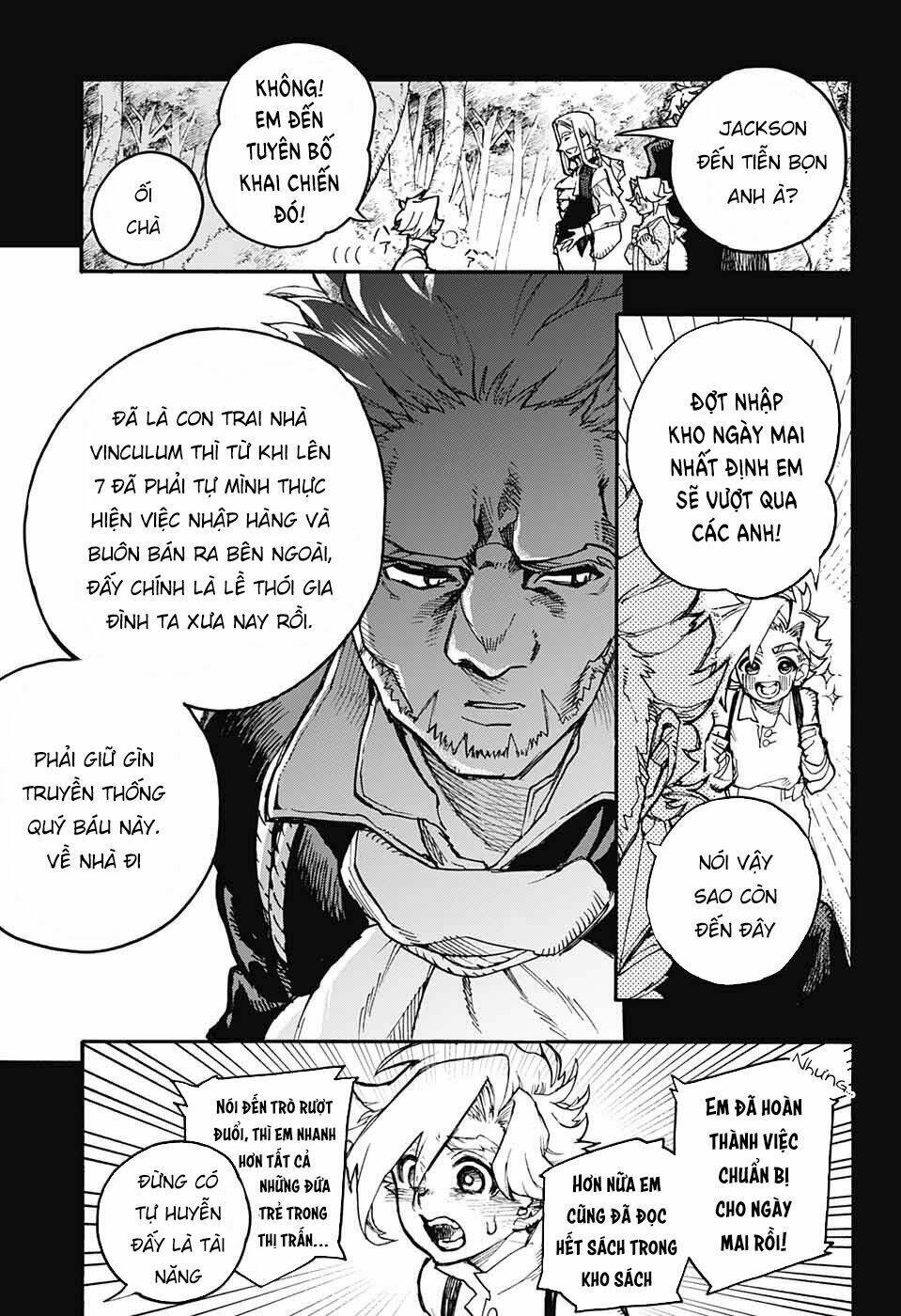 những bức họa quái dị của phù thủy chapter 21 7