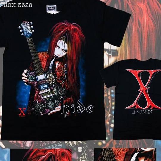 Áo Rock band tee phông / thun Hide ROX 3628