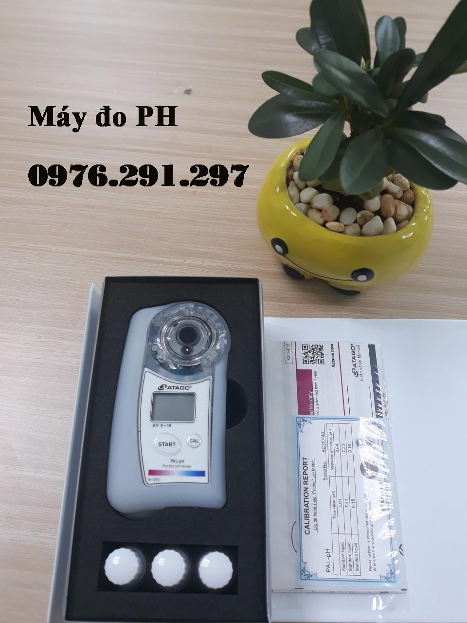 Máy đo PH điện tử trong thực phẩm Pal PH - Atago Nhật Bản