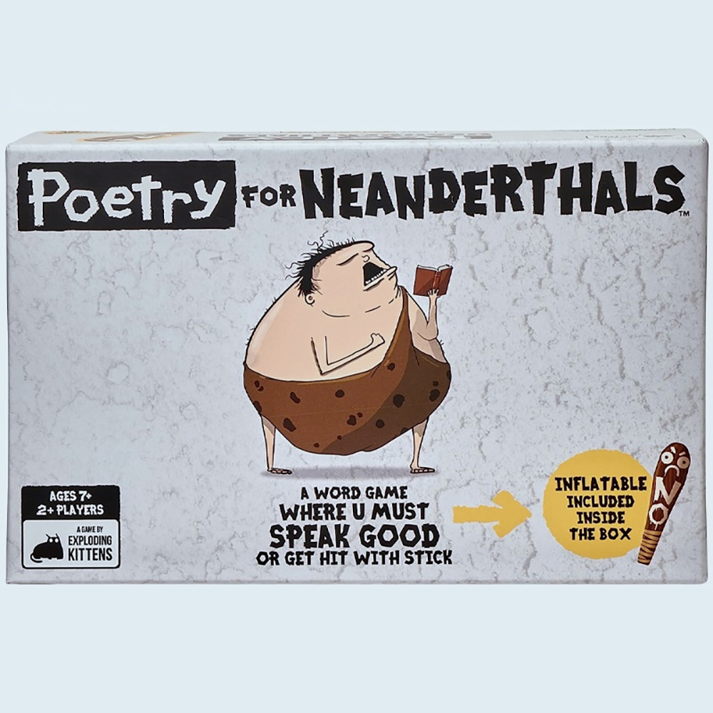 Bộ Board Game Poetry For Neanderthals By Exploding Kittens dành cho nhóm bạn