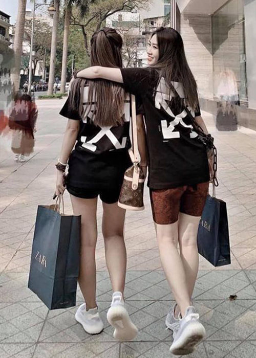 Áo thun Off kiểu Unisex