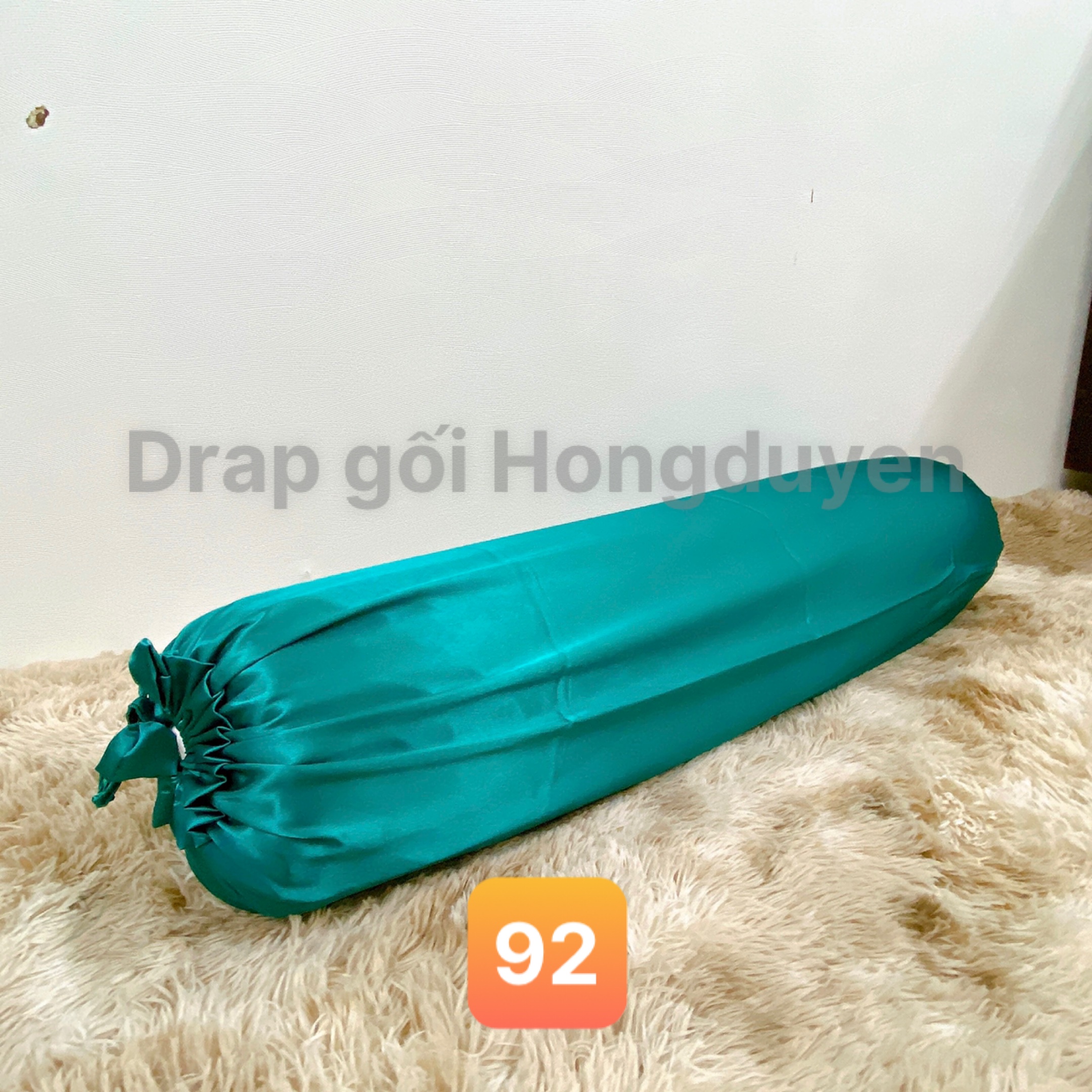 Bộ vỏ gối-ga phi bóng KO MỀN/CHĂN (chân nệm dưới 15cm) 1m6/1m8 trơn 92. Bộ drap phi bóng 1 màu. Bộ grap phi bóng. Bộ drap phi lụa. Bộ grap phi lụa. Bộ ga phi lụa. Ga giường - drap giường - grap giường - ra giường.