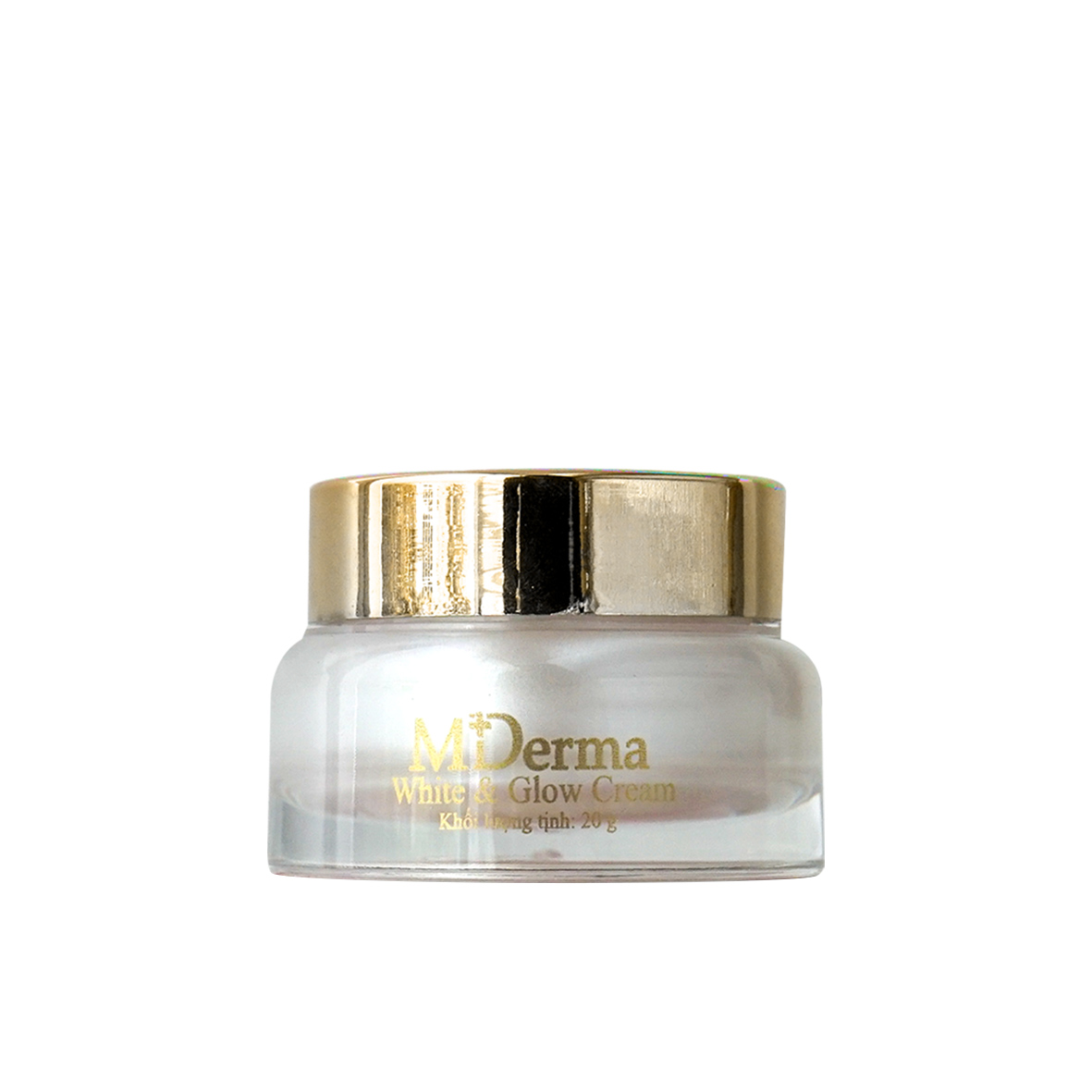 Kem dưỡng trắng căng bóng làn da MDerma White &amp; Glow Cream - 20gr - trắng sâu, trắng mịn