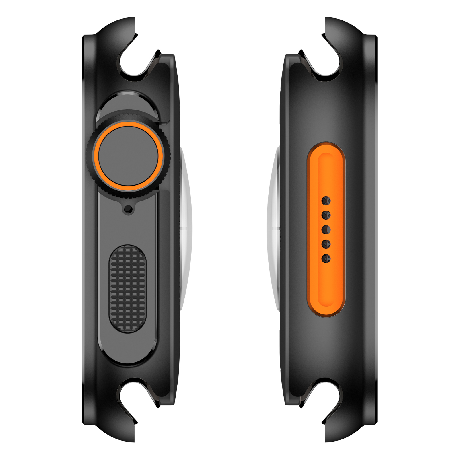 Ốp Case Kim Loại Style AW Ultra cho Apple Watch 4/5/6/7/8/9/10 Apple Watch Ultra Size 44/45/46/49mm - Hàng Chính Hãng