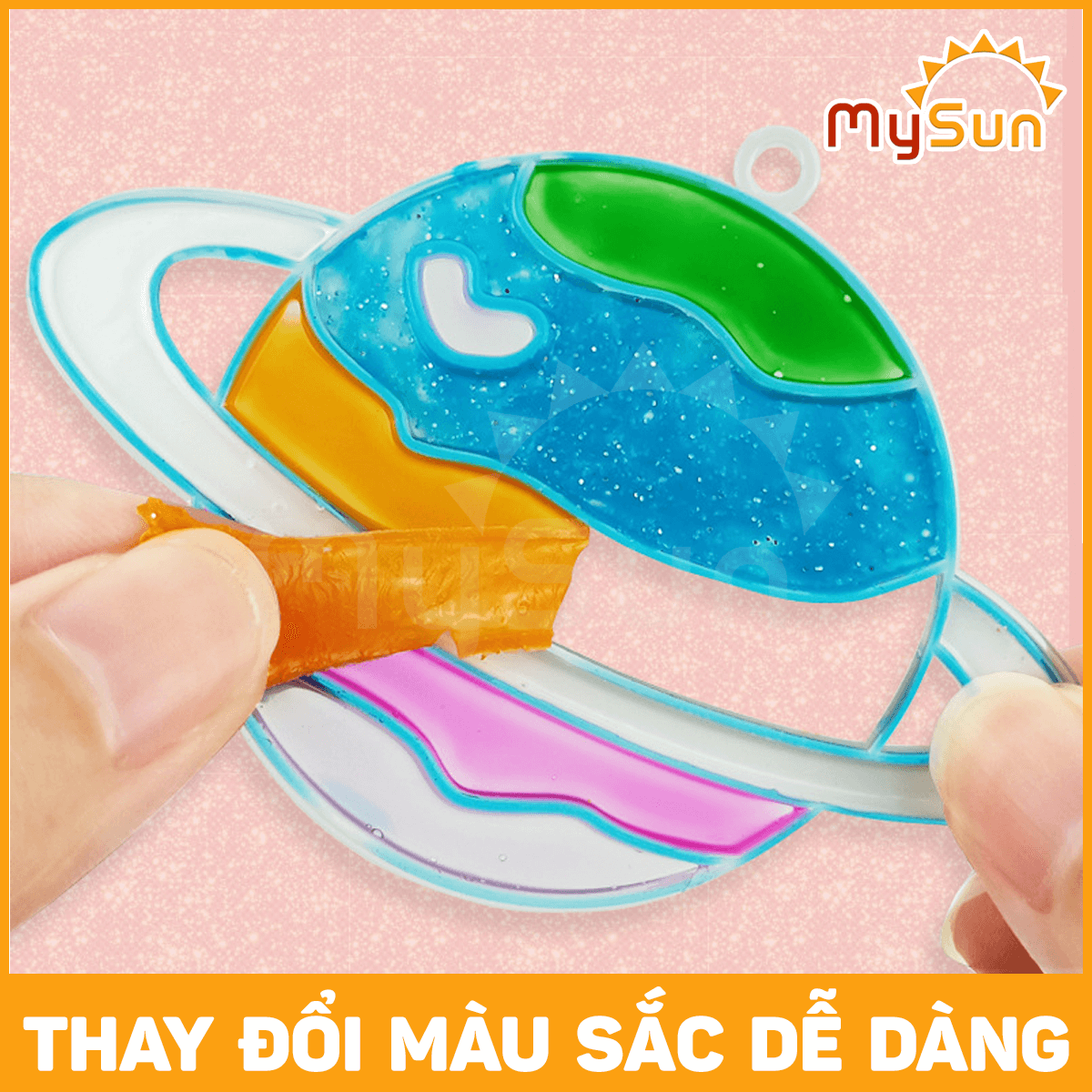 Sticker nổi 3D giá rẻ hoạt hình dễ thương tự làm thiết kế dẻo mini làm móc khóa treo cặp balo, xe máy MySun