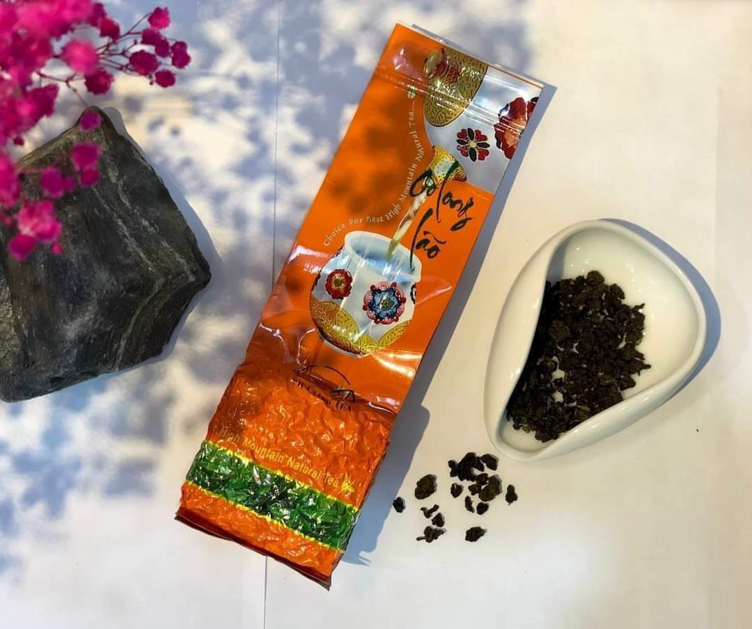 TRÀ Ô LONG LÃO - TRÀ NGỦ NGON - ĐẸP DA - QUÀ TẶNG Ý NGHĨA - ORGANIC OOLONG TEA - 100g
