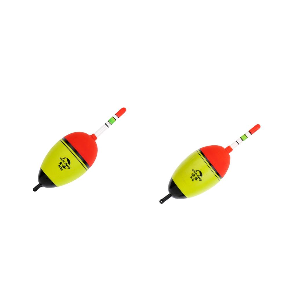 2pcs Night Luminous EVA Buoy Sea Rock Fishing Float Glowing Floats Fishing Bobber