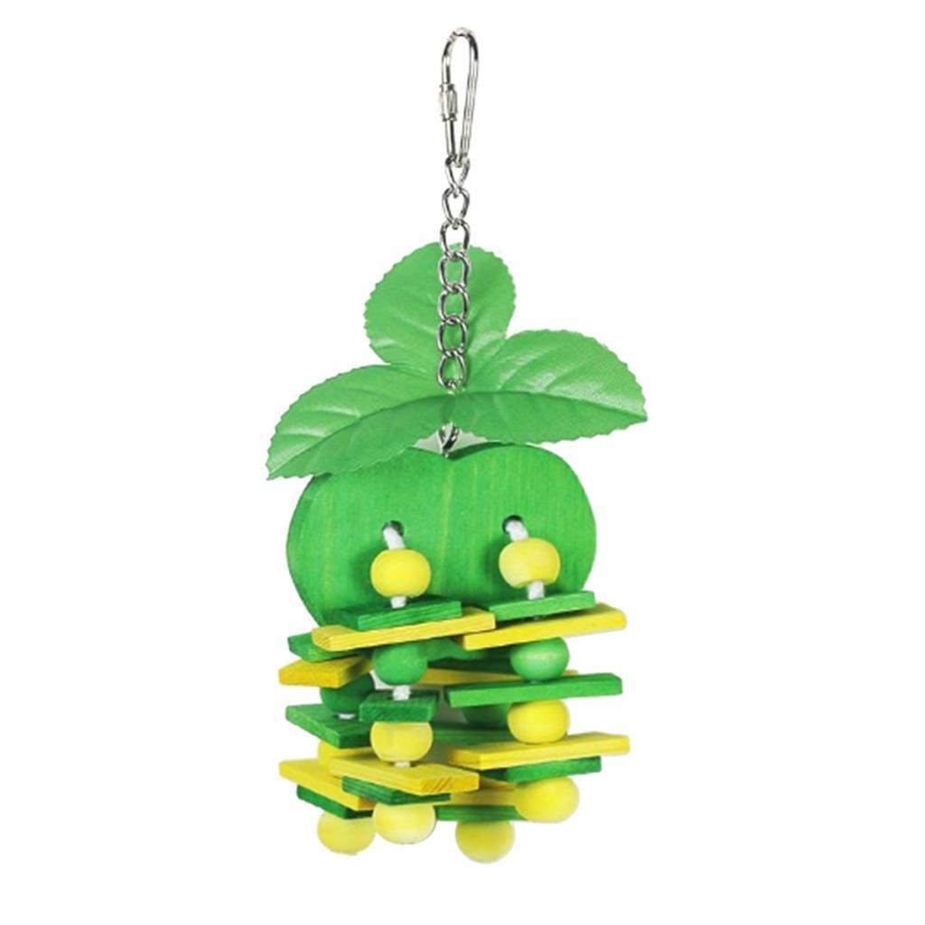 Wooden Chew Toys Non- Cage Hanging Toys For Birds