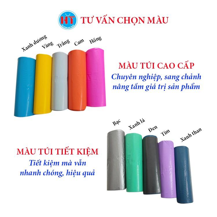 Túi gói hàng niêm phong tự dính HT kích thước 17x30cm, cuộn 50 túi